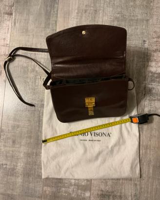 Borsa marron Plinio Visoná Vicenza