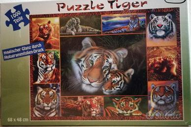 Puzzle 1000 pezzi Tigre