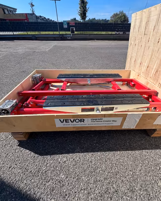 Sollevatore auto VEVOR basculante – Pari al nuovo