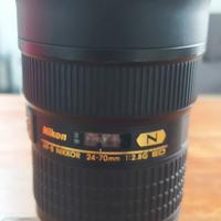 Nikon nikkor 24 70 2.8 ed
