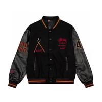 Giacca da baseball in cotone Stussy