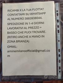 Ricambi Z la tua flotta