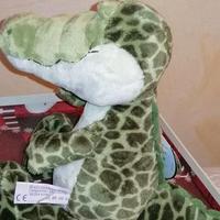 Coccodrillo Peluche con cartellino (22 cm)