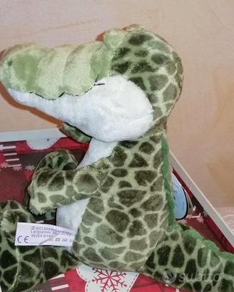Coccodrillo Peluche con cartellino (22 cm)