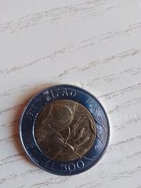 500 Lire bimetallica IFAD 78/98