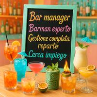 Barmanager Barman con esperienza