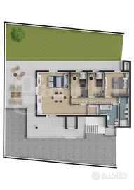 Nuovo quadrivano con terrazza