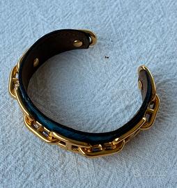 Bracciale HERMES pelle blu