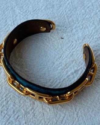 Bracciale HERMES pelle blu