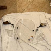 Parabrezza  paramani e specchietti sh125/350