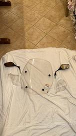 Parabrezza  paramani e specchietti sh125/350