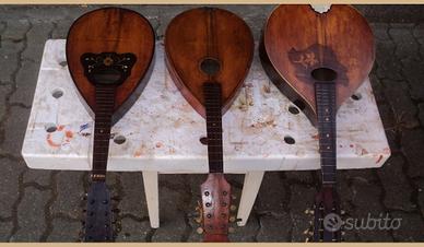 Mandolini depoca intarsiati