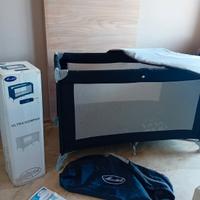 Lettino pieghevole da campeggio/viaggio/box gioco 