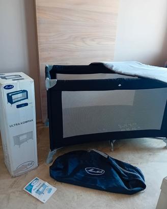 Lettino pieghevole da campeggio/viaggio/box gioco 