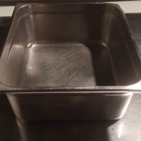 Contenitori in acciaio inox 35x31x15 cm
