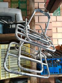 portapacchi originale cromato posteriore vespa 125