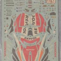 1/12 Tamiya decal per RC211V 2006 item 14106