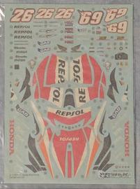 1/12 Tamiya decal per RC211V 2006 item 14106
