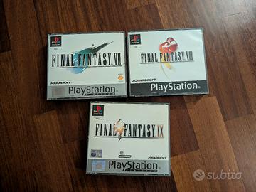 Final Fantasy 7-8-9 PS1