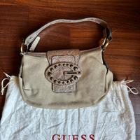 GUESS borsetta a spalla stile y2k in cotone