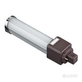 Lampada led G24/PL 220Vac 6W 6000K orientabile