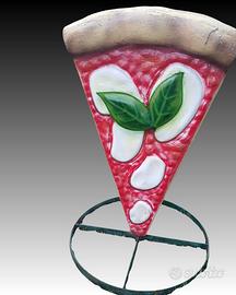 Spicchio Pizza Pizzeria Statua anni 80 vintage 