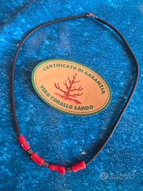 Collana Corallo Rosso Vero