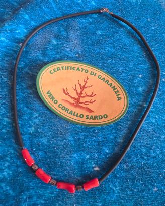 Collana Corallo Rosso Vero