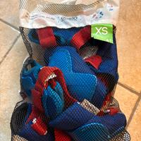 Protezioni pattini rollerblade skateboard 6-10anni