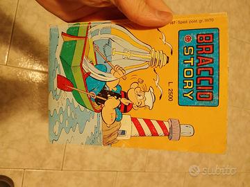Fumetto braccio di ferro prezzato 2500 lire