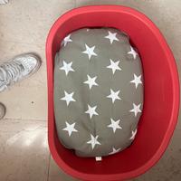 cuccia per cani con cuscino