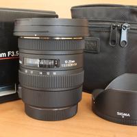 Sigma EX 10-20 F. 3.5  DC HSM per CANON