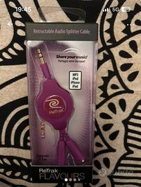 ReTrak Flavours- connette 2 coppie di cuffie