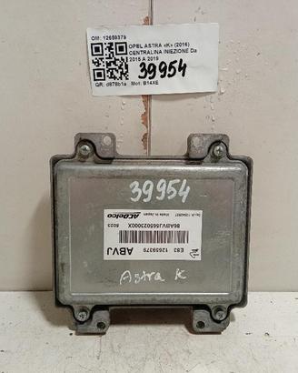 CENTRALINA INIEZIONE OPEL Astra Berlina (K) 126593