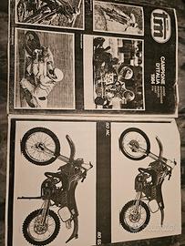 Dépliant Moto Tm anni 80