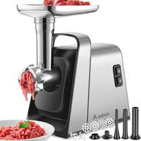 Tritacarne Elettrico AOBOSI 4-In-1 Tritacarne Con