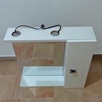 Mobile Specchio per Bagno - Bianco