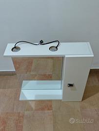 Mobile Specchio per Bagno - Bianco