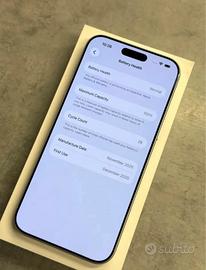 iPhone 17 pro max 512gb pari al nuovo