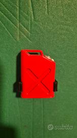 Tanica verniciata rossa per scaler crawler 1/10