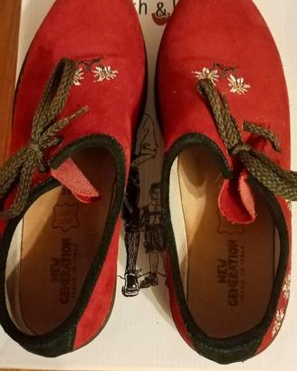 Scarpe tirolesi donna n. 38 (originali tedesche) i