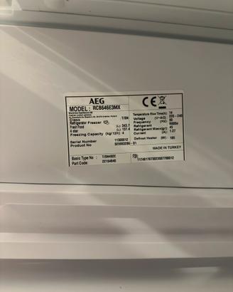 Cassetti e ripiani frigorifero aeg RC8646E3MX