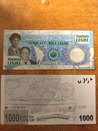 Banconote umoristiche rare