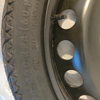 ruotino di scorta audi 8k e copri ruota di scorta