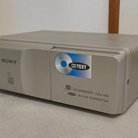 Carica CD Sony - CDX 616 + Supporto