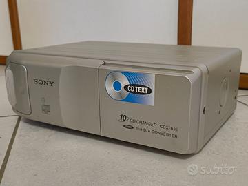 Carica CD Sony - CDX 616 + Supporto