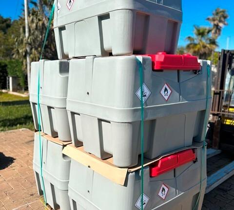 cisterna serbatoio gasolio 440 litri