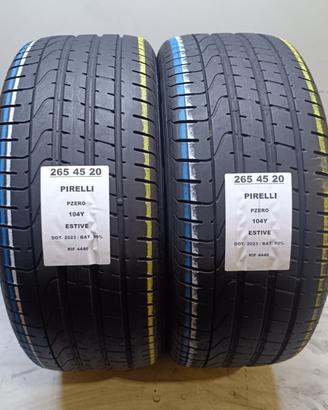 2 GOMME 265 45 20 PIRELLI RIF4446