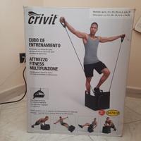 ATTREZZO FITNESS MULTIFUNZIONE PALESTRA CRIVIT