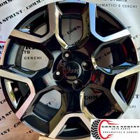 4 CERCHI IN LEGA ORIGINALI RAGGIO 17 JEEP AVENGER